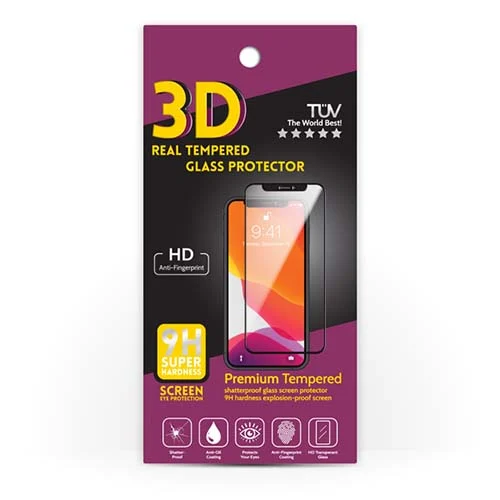 3d tempered glass package