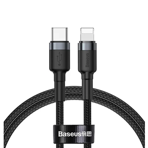 mobicase.eu baseus cable cafule typec to ip gray 282 29