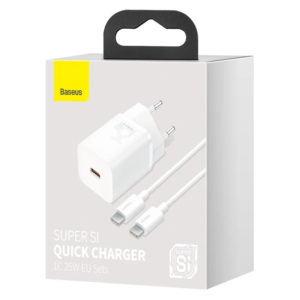 skyphone.bg baseus 25w charger 220v tzccsup white 2