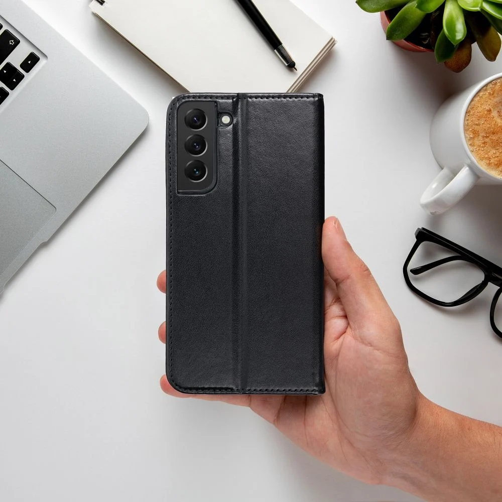 Тефтер Smart Magneto book case за SAMSUNG S23 PLUS black черен – снимка 4