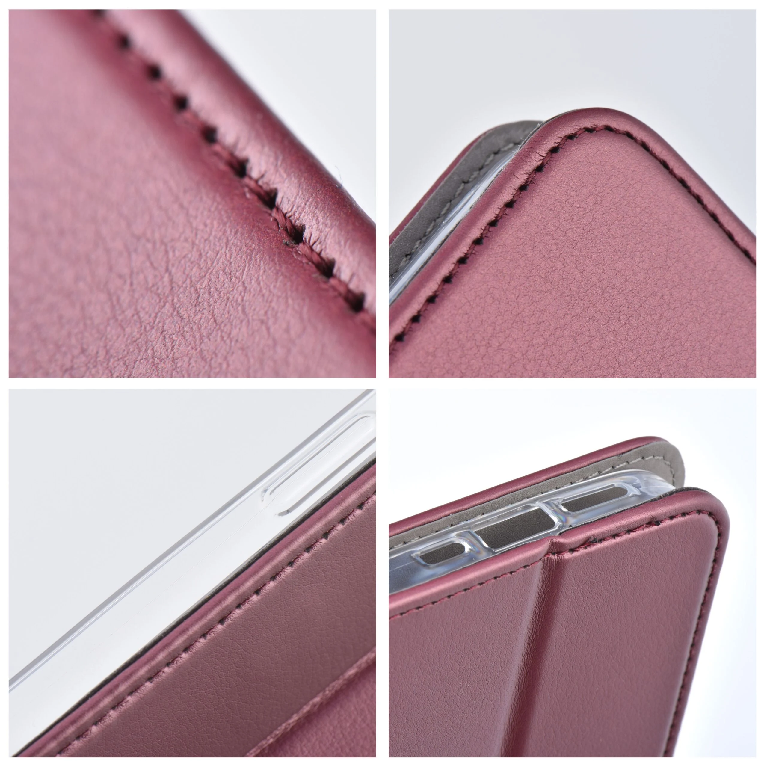 Тефтер Smart Magneto book case за SAMSUNG S23 PLUS виненочервен – снимка 5