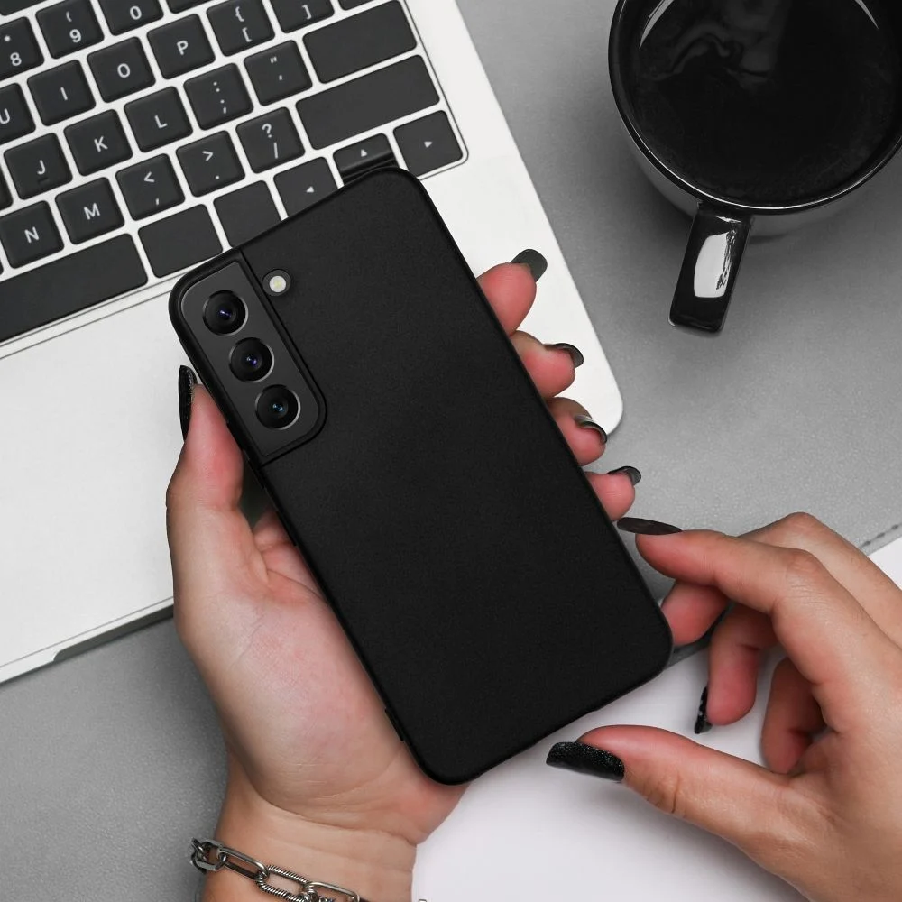 SILICONE Case за SAMSUNG Galaxy S23 черен – снимка 5