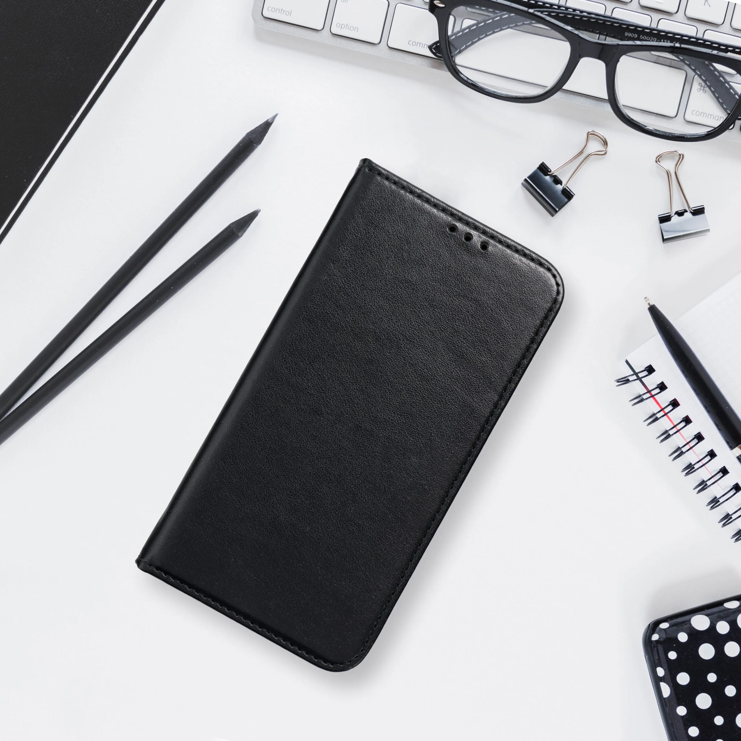 Тефтер Smart Magneto book case за SAMSUNG S23 PLUS black черен – снимка 6