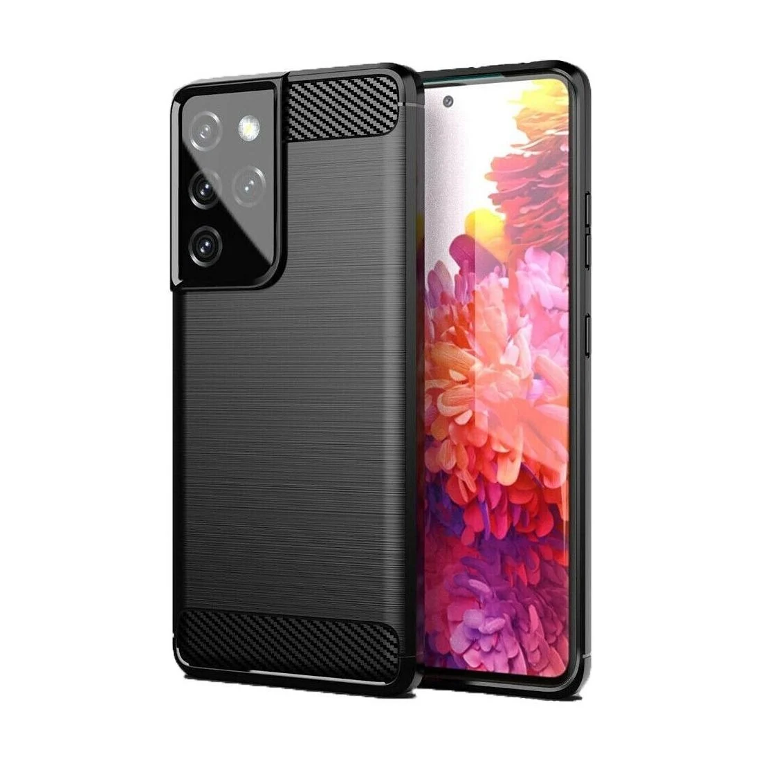 CARBON Case за SAMSUNG Galaxy S23 PLUS черен