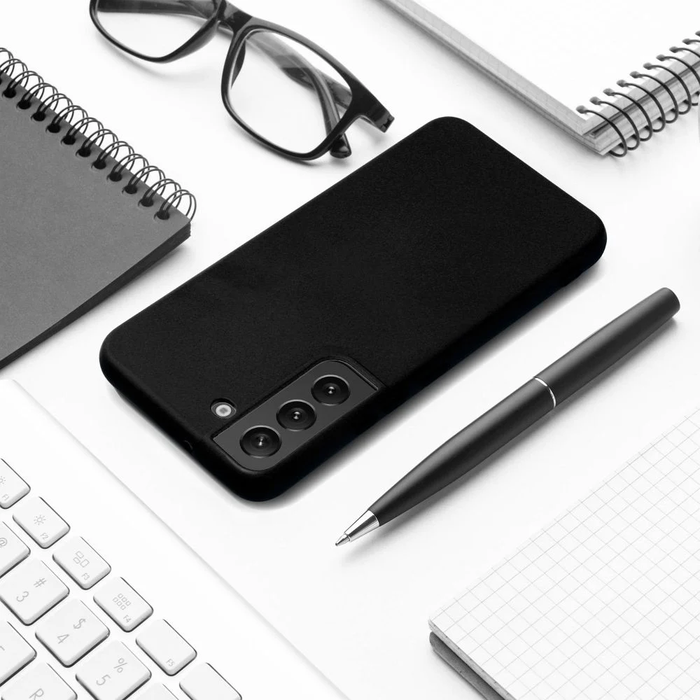 SILICONE Case за SAMSUNG Galaxy S23 черен – снимка 4