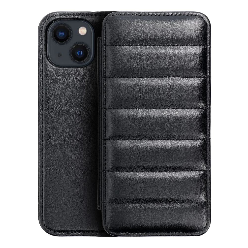 Тефтер PUFFER Book for IPHONE 14 Plus черен