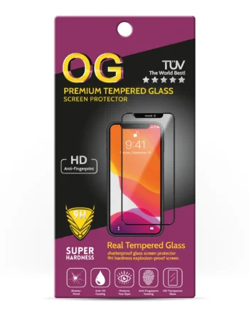 OG Tempered Glass Apple iPhone 14 Pro /черно/