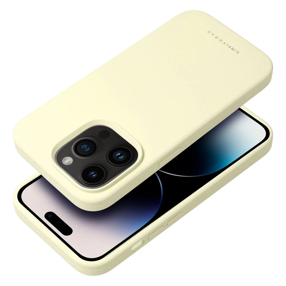 Roar Cloud-Skin Case - for iPhone 15, жълт – снимка 2