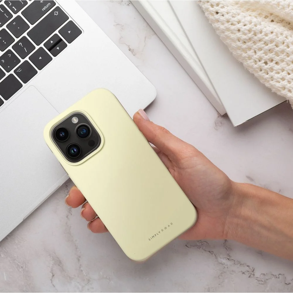 Roar Cloud-Skin Case - for iPhone 15, жълт – снимка 5