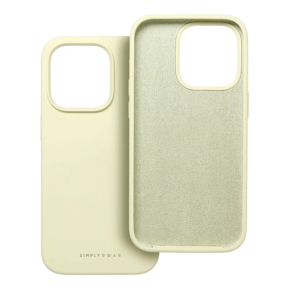 Roar Cloud-Skin Case - for iPhone 15, жълт – снимка 3