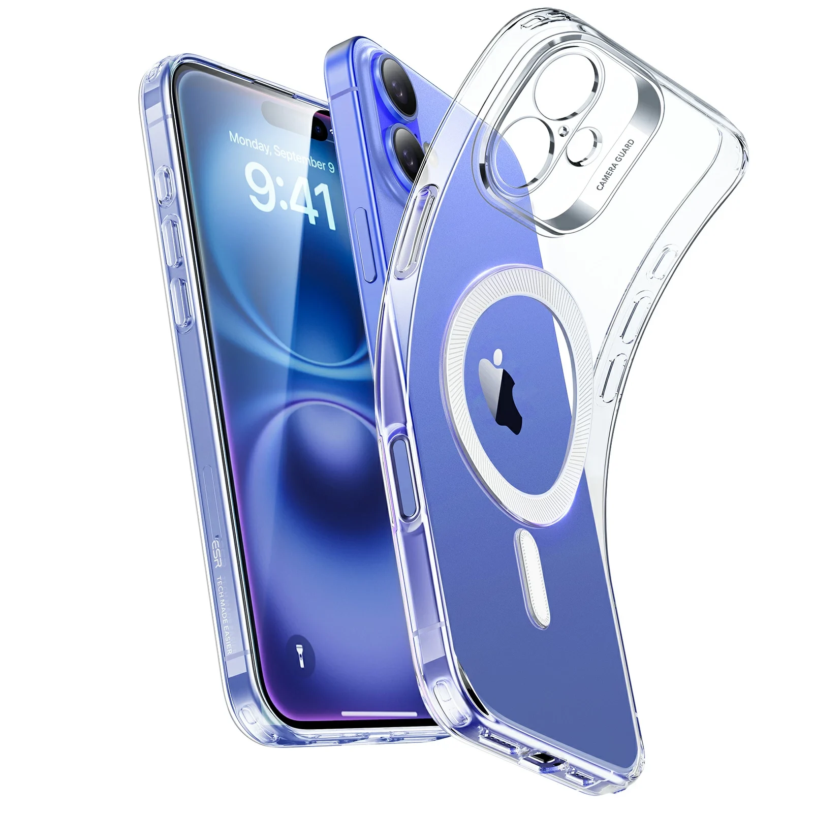 Калъф Zero Clear iPhone 16, MagSafe /прозрачен/