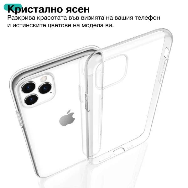 Калъф NORDIC Crystal Clear Apple iPhone 16 – снимка 2