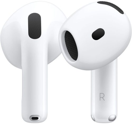 Безжични слушалки Apple AirPods 4, бял - MXP63ZM/A