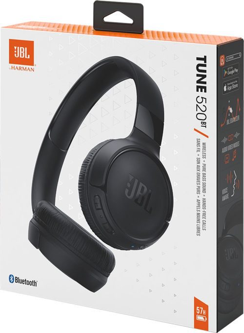 Безжични слушалки JBL Tune 520BT, черен - JBLT520BTBLKEU - Image 8