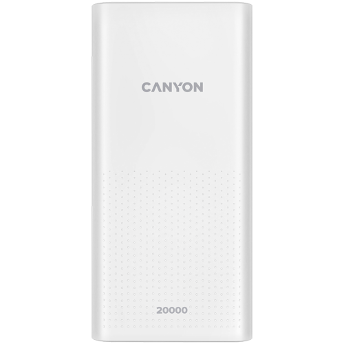 PowerBank Canyon PB-2001, бял - CNE-CPB2001W - Image 2