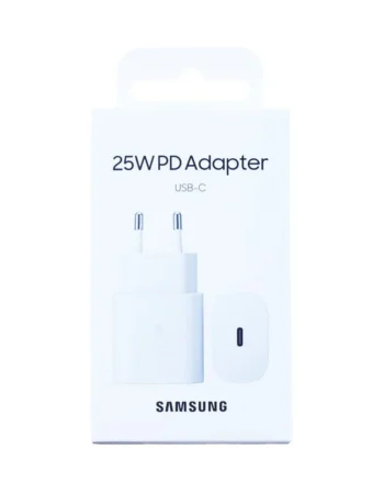 Зарядно устройство Samsung EP-T2510 25W, бял - EP-T2510NWEGEU