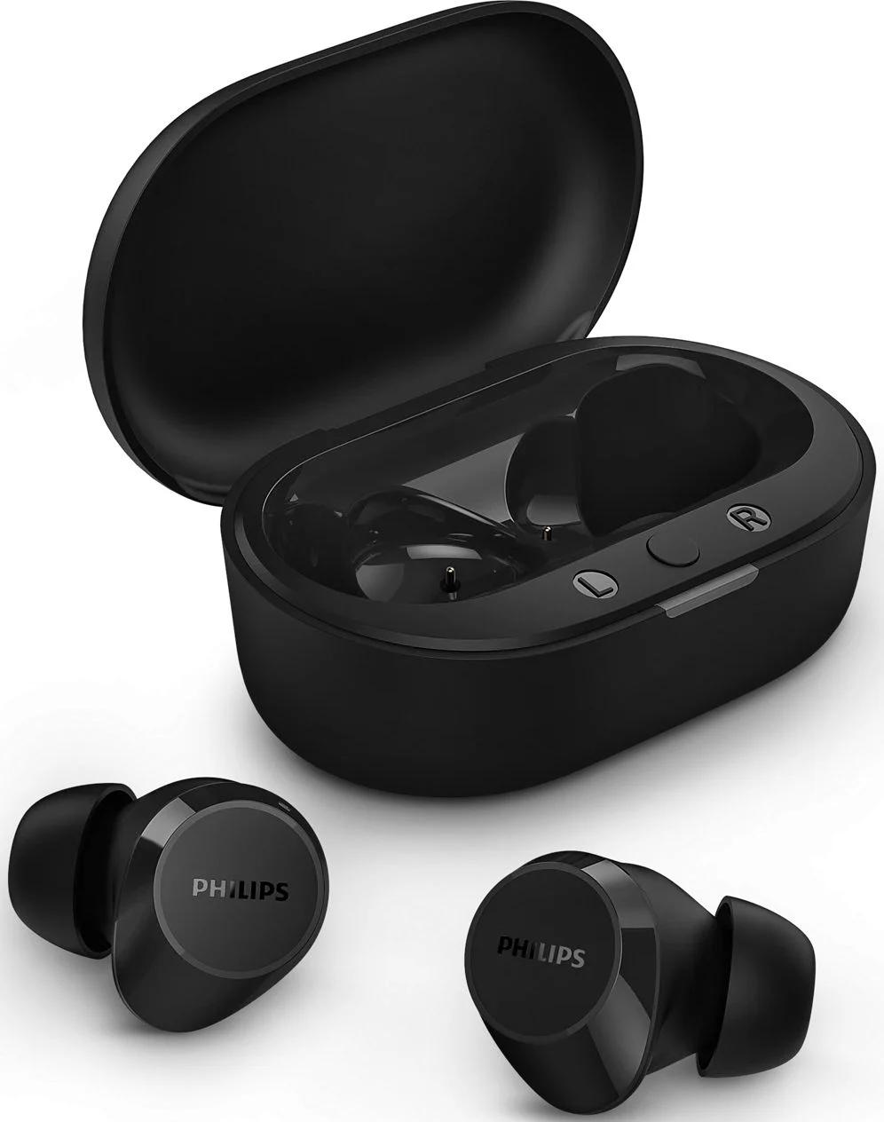 Безжични слушалки Philips TAT1209BK, черен - TAT1209BK/00