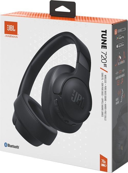 Безжични слушалки JBL Tune 720BT, черен - JBLT720BTBLK - Image 8