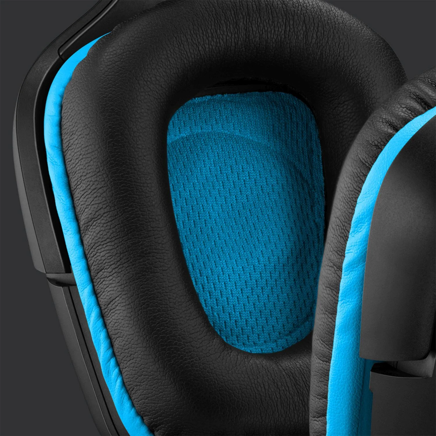 Геймърски слушалки Logitech G432, черен/син - 981-000770 – снимка 2
