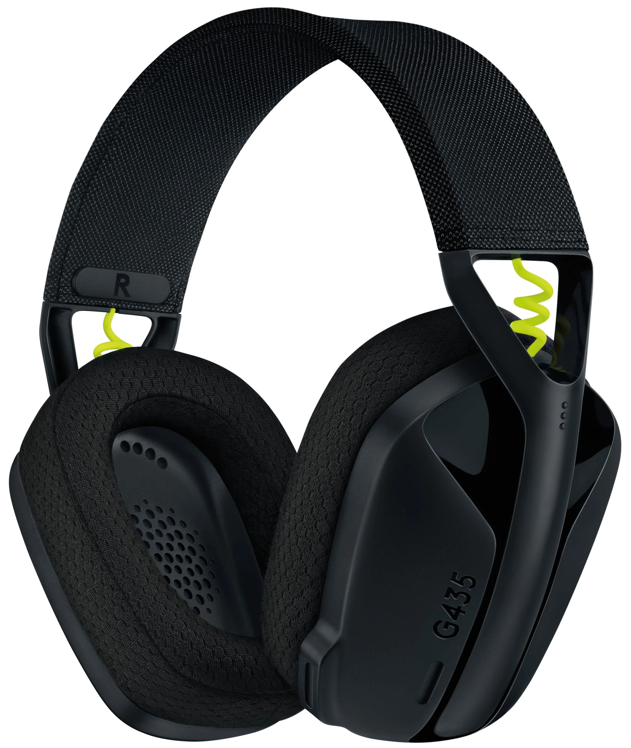 Безжични геймърски слушалки Logitech G435 LIGHTSPEED, черен - 981-001050