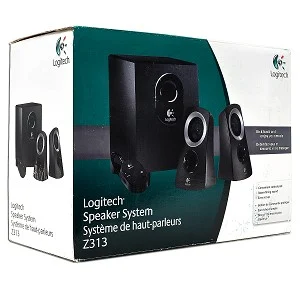Озвучителна система Logitech Z313, Черен - 980-000413 – снимка 5