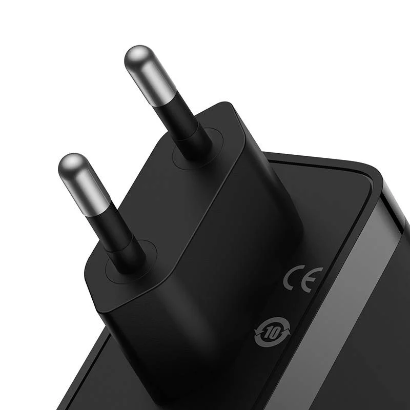 BASEUS 220V 140W GaN5 Pro, USB-A, 2xUSB-C (CCGP100201) /черно/ – снимка 2