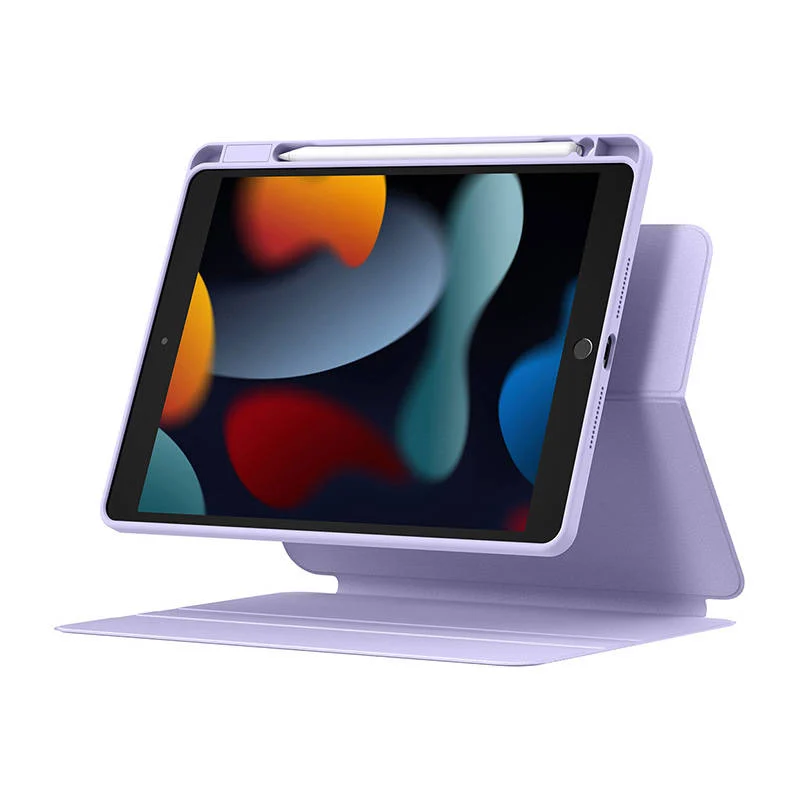 BASEUS Калъф за таблет Magnetic Minimalist iPad 10.2inch /лилав/