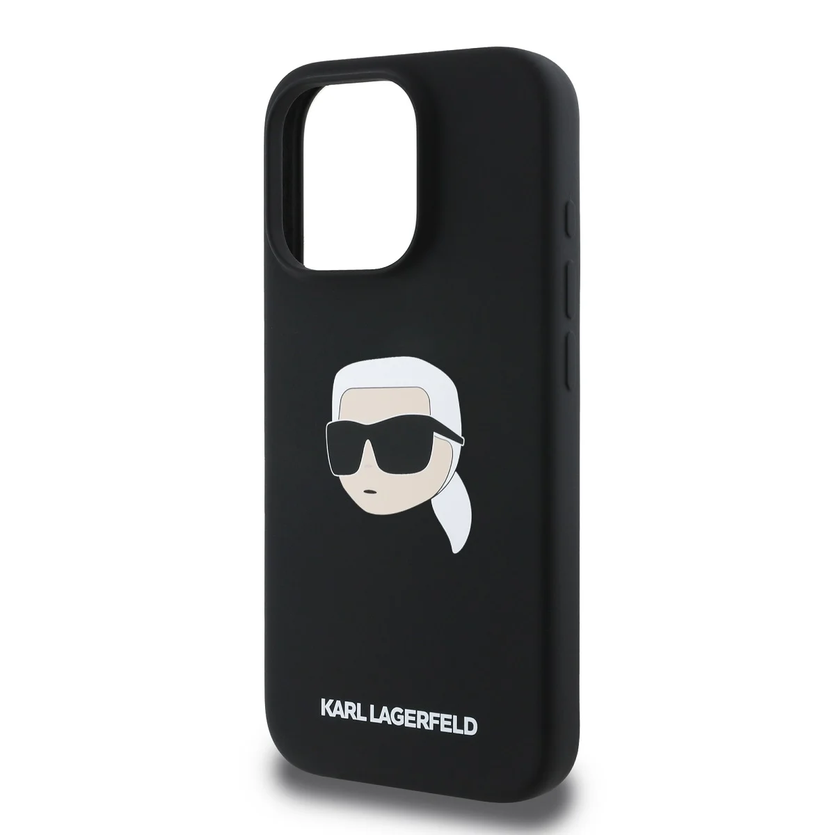 Оригнален Калъф Karl Lagerfeld KLHMP16LSKHPPLK Apple iPhone 16 Pro Liquid Silicone Karl Head MagSafe Black – снимка 4