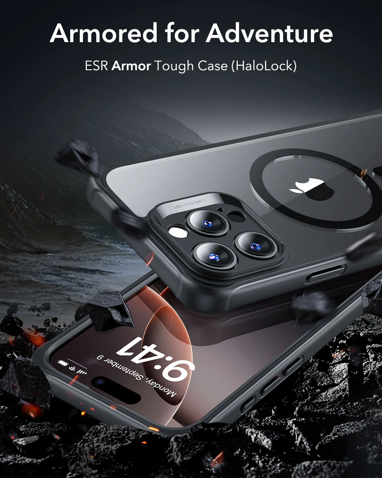 ESR Калъф Armor Tough 360 iPhone 16 Pro, MagSafe /прозрачен/ Amazon Pack – снимка 7