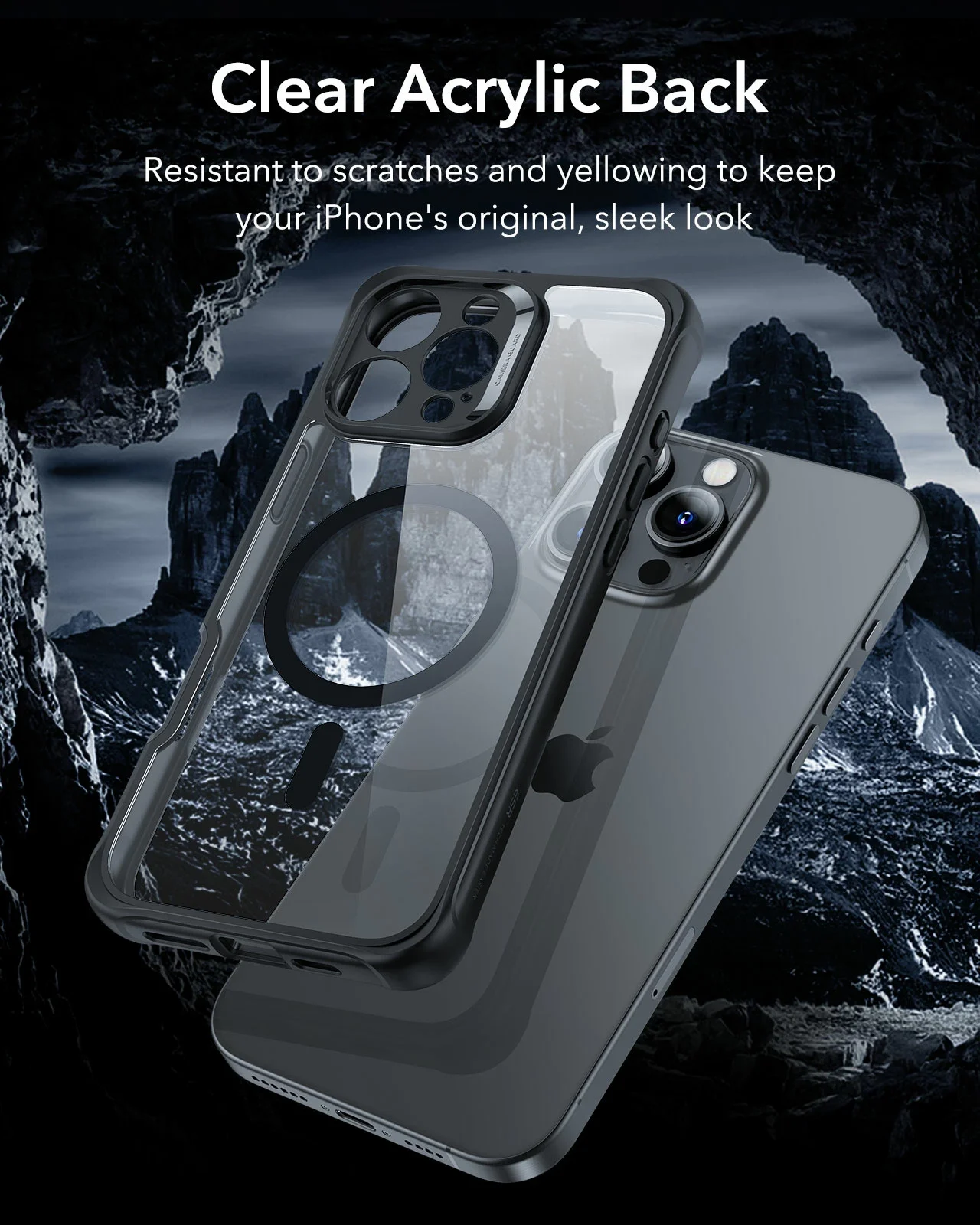 ESR Калъф Armor Tough 360 iPhone 16 Pro, MagSafe /прозрачен/ Amazon Pack – снимка 6
