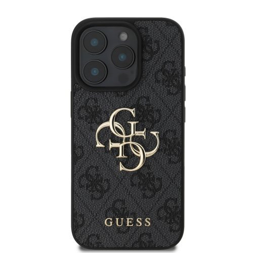 Калъф Guess GUHCP16X4GMGGR Apple iPhone 16 Pro Max PU 4G Metal Logo Grey - Image 2