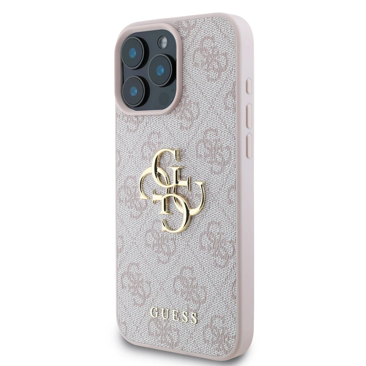 Калъф Guess GUHCP16X4GMGPI Apple iPhone 16 Pro Max PU 4G Metal Logo Pink – снимка 3