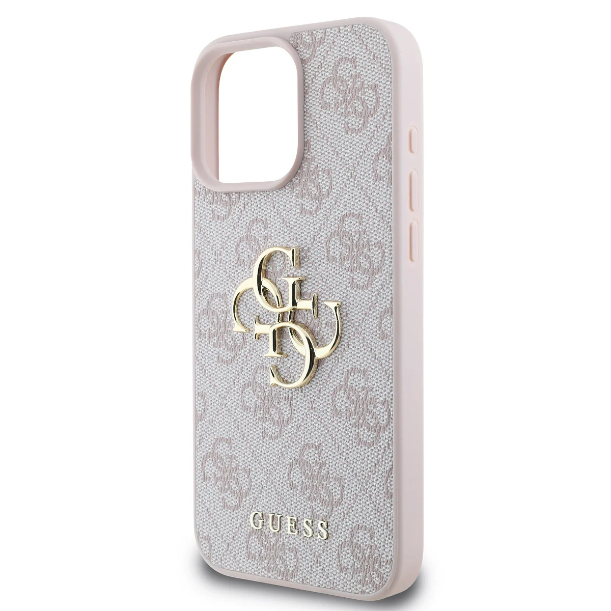 Калъф Guess GUHCP16X4GMGPI Apple iPhone 16 Pro Max PU 4G Metal Logo Pink – снимка 4