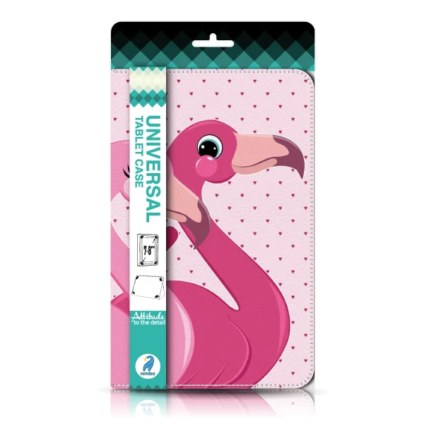 Калъф таблет Nimbo 9/10 инча универсален /Flamingo/ – снимка 2