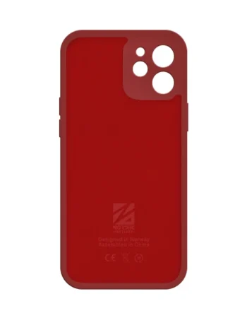 Калъф Soft Touch за Apple iPhone 16 Pro – бордо (бургунди) силиконов калъф, изглед отвътре