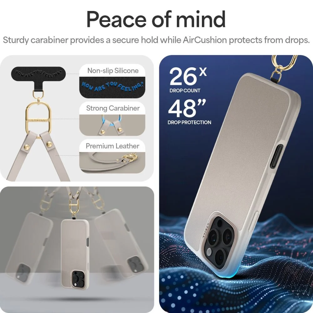 Оригинален SPIGEN Калъф Cyrill Kajuk Classic Charm MagSafe Apple iPhone 16 Pro /крем/ – снимка 10