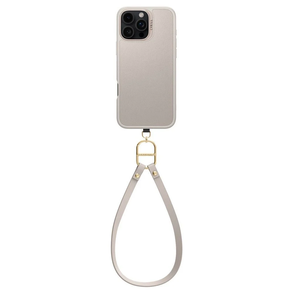 Оригинален SPIGEN Калъф Cyrill Kajuk Classic Charm MagSafe Apple iPhone 16 Pro /крем/