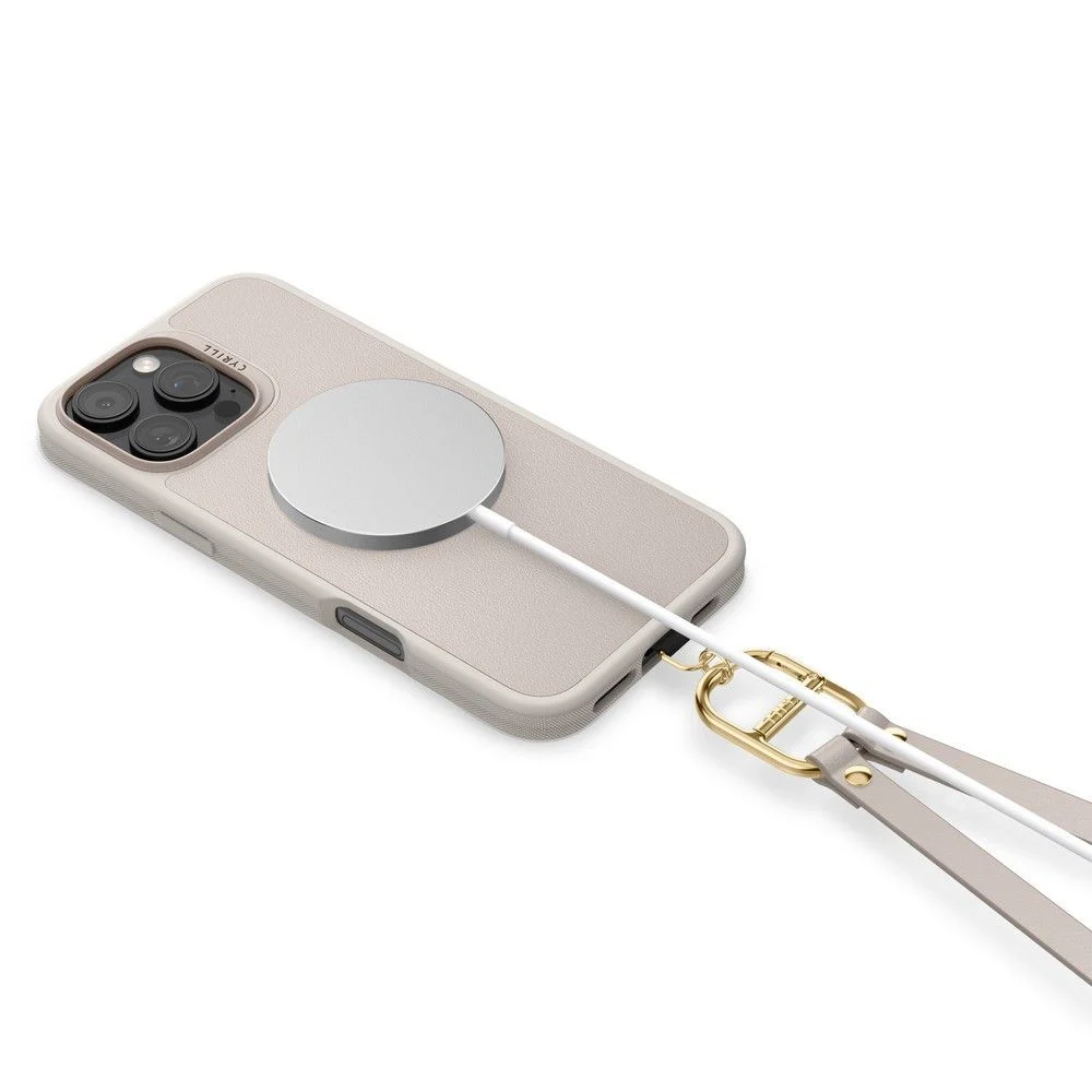 Оригинален SPIGEN Калъф Cyrill Kajuk Classic Charm MagSafe Apple iPhone 16 Pro /крем/ – снимка 3