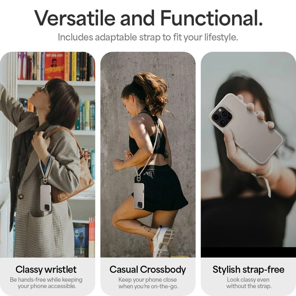 Оригинален SPIGEN Калъф Cyrill Kajuk Classic Charm MagSafe Apple iPhone 16 Pro /крем/ – снимка 7