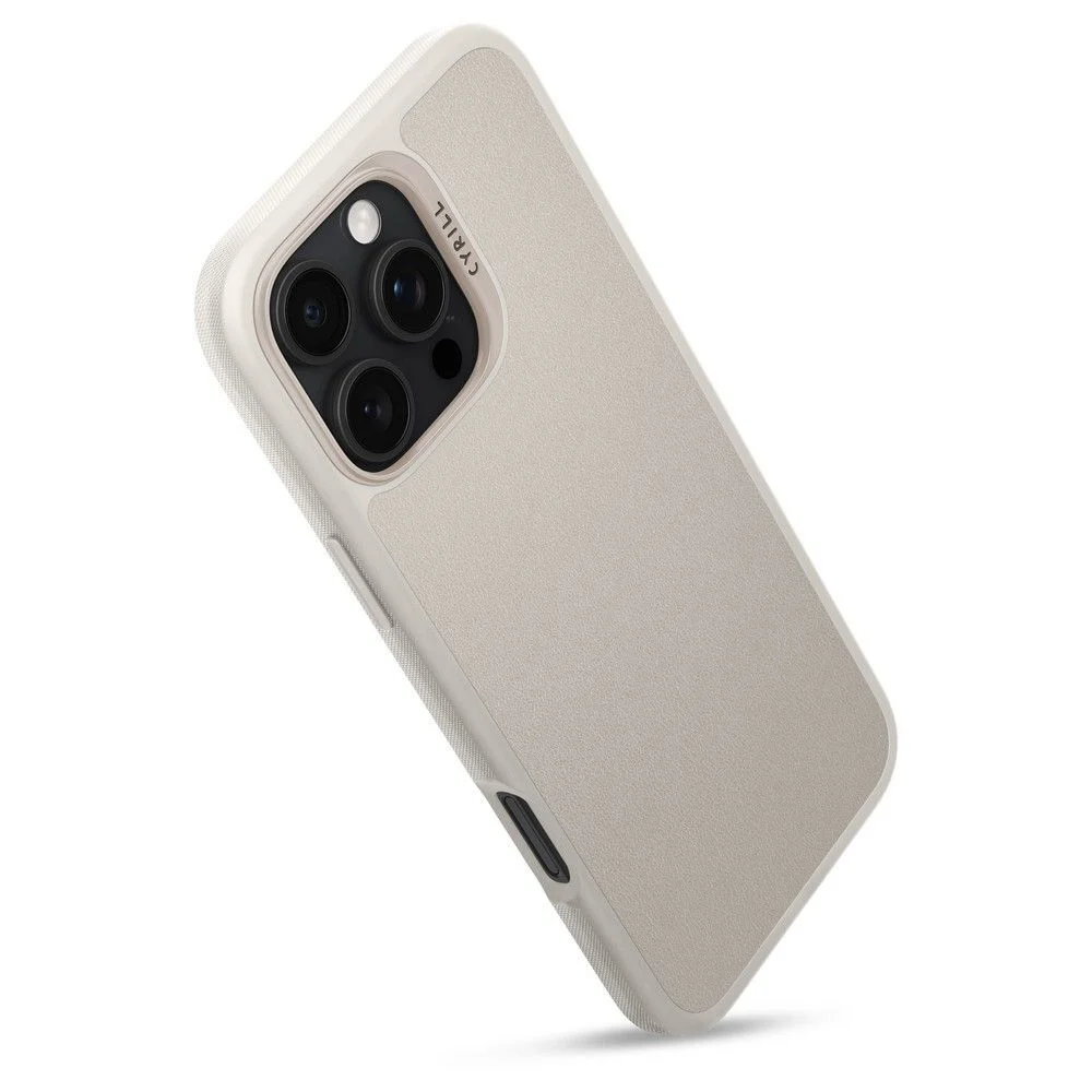 Оригинален SPIGEN Калъф Cyrill Kajuk MagSafe Apple iPhone 16 Pro /крем/ – снимка 6