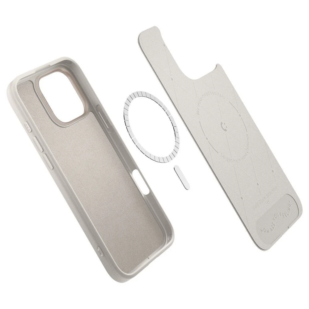 Оригинален SPIGEN Калъф Cyrill Kajuk MagSafe Apple iPhone 16 Pro /крем/ – снимка 9