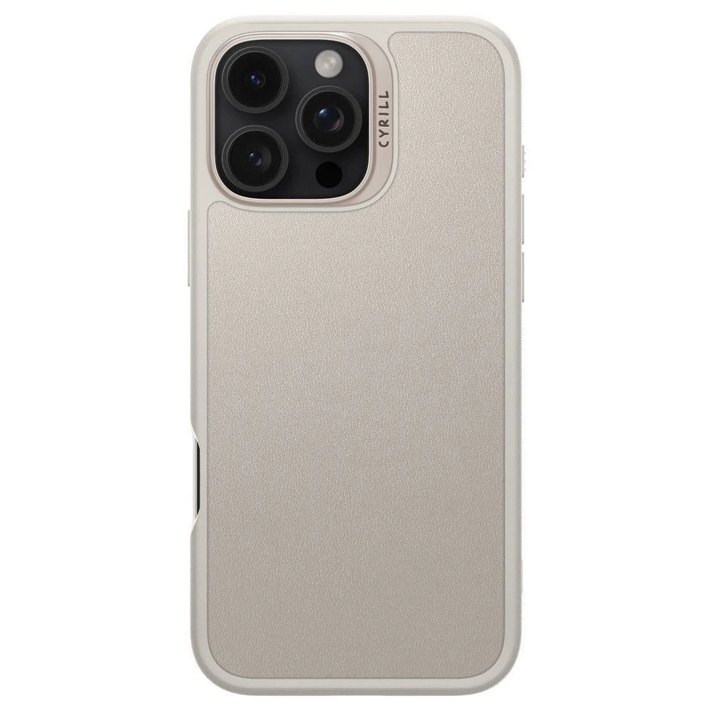 Оригинален SPIGEN Калъф Cyrill Kajuk MagSafe Apple iPhone 16 Pro /крем/ – снимка 3