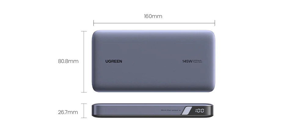 PowerBank Ugreen PB205 145W - UG90597A – снимка 7
