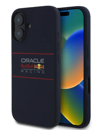 Калъф Red Bull RBHMP16S24SIHSRV Apple iPhone 16 Silicone Horizontal Logo MagSafe Navy