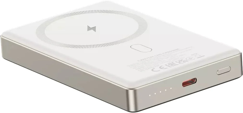 PowerBank Canyon OnPower 510 Slim, 20 W, 10000 mAh, Бежов - CNS-CPB510BE – снимка 4