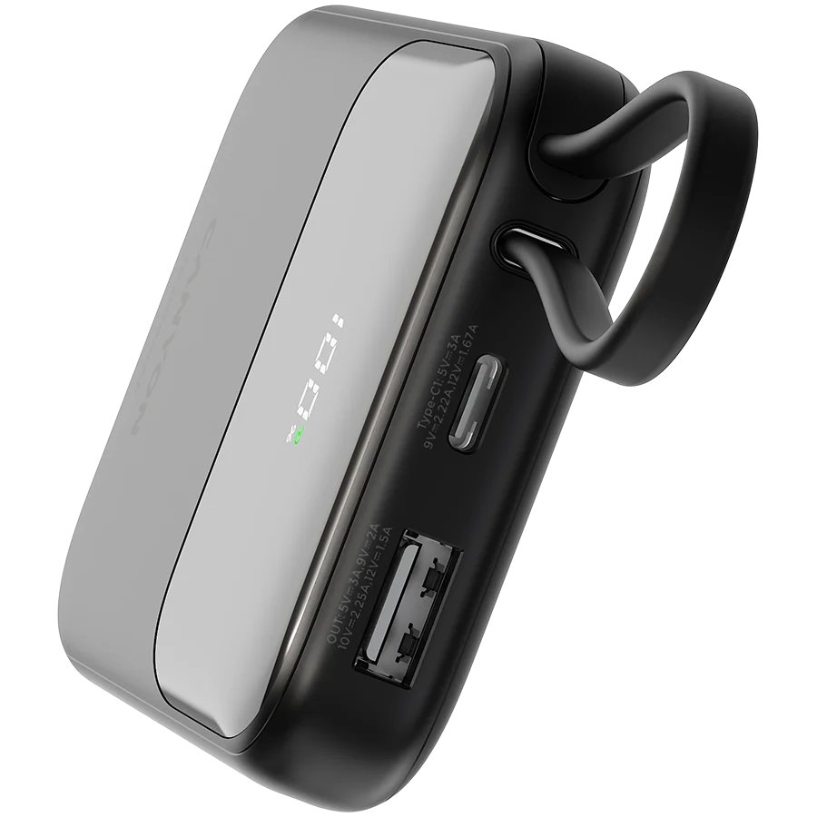 PowerBank Canyon OnPower 101, 22.5 W, 10000 mAh, Черен - CNS-CPB101BK – снимка 6