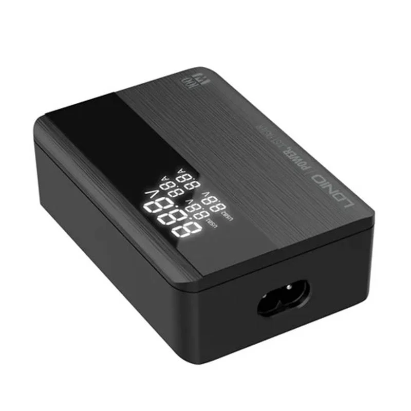 220V LDNIO 100W, 2xUSB-A, 2xUSB-C, Desktop, A4809C /черно/ – снимка 4
