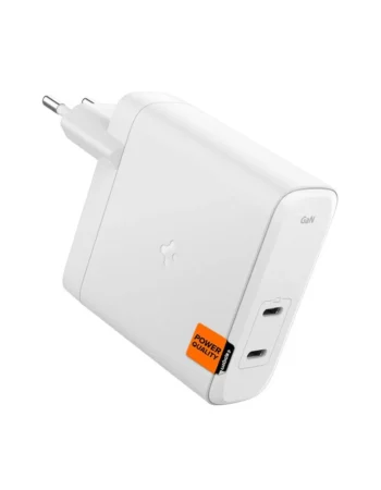 SPIGEN 220V 140W, USB-C Arcstation Pro GaN-1402 2-Port /бяло/