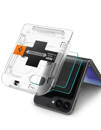 SPIGEN Tempered Glass tR.Ez Fit Samsung Z Flip 6, SET 2бр. /прозрачни/