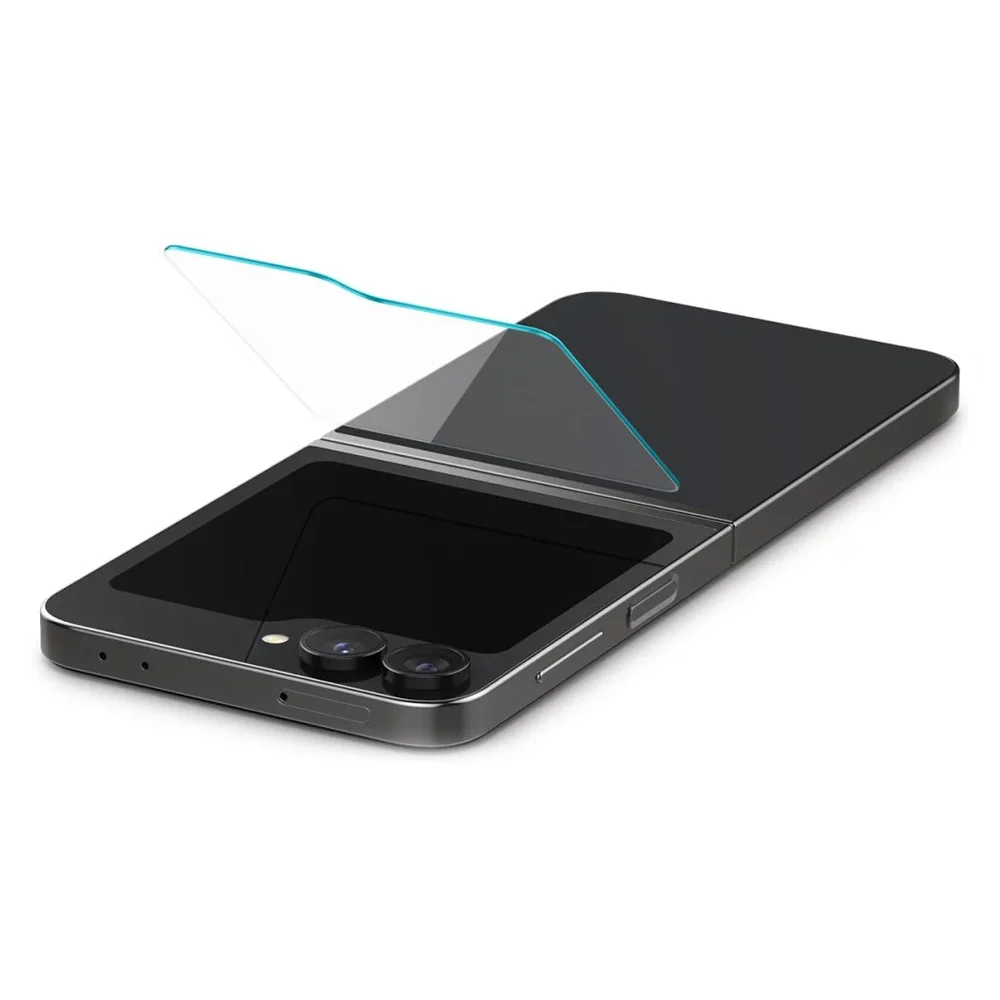 SPIGEN Tempered Glass tR.Ez Fit Samsung Z Flip 6, SET 2бр. /прозрачни/ – снимка 2